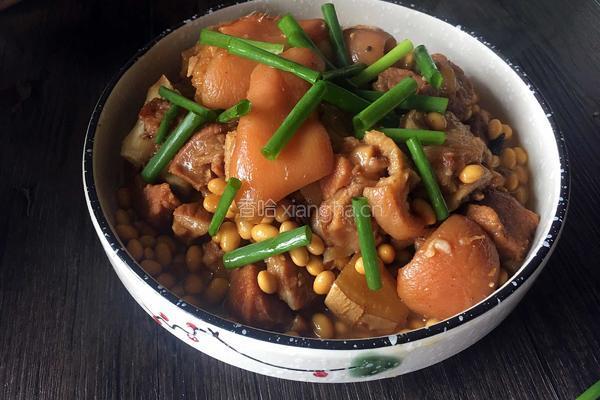 黄豆猪蹄的做法图解10