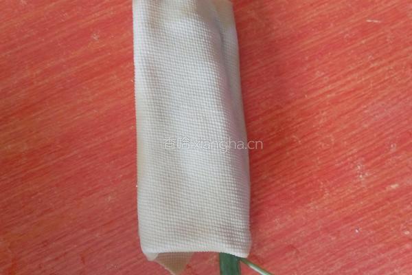 煎干豆腐卷的做法图解4