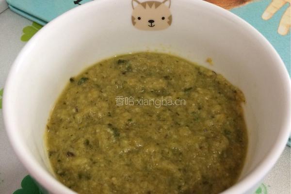 香菇蔬菜瘦肉泥的做法图解5