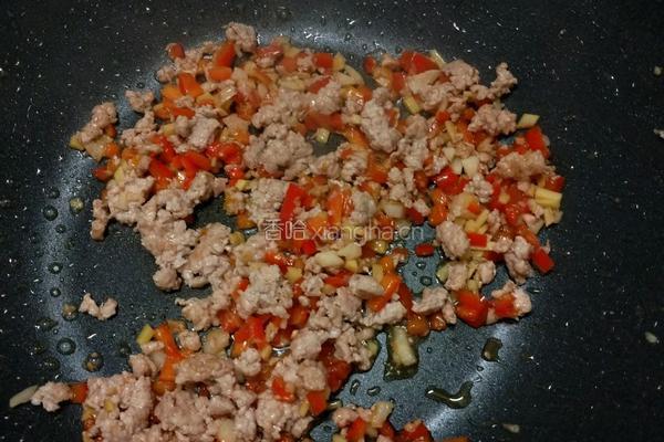 肉沫豆腐的做法图解5