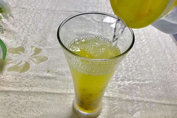 百香果茶的做法图解5