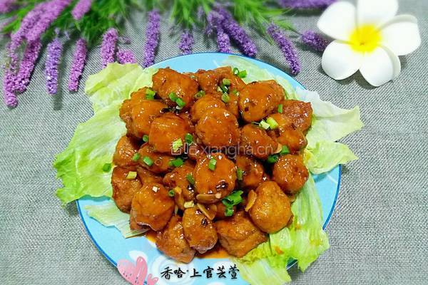 糖醋豆腐丸子的做法图解13