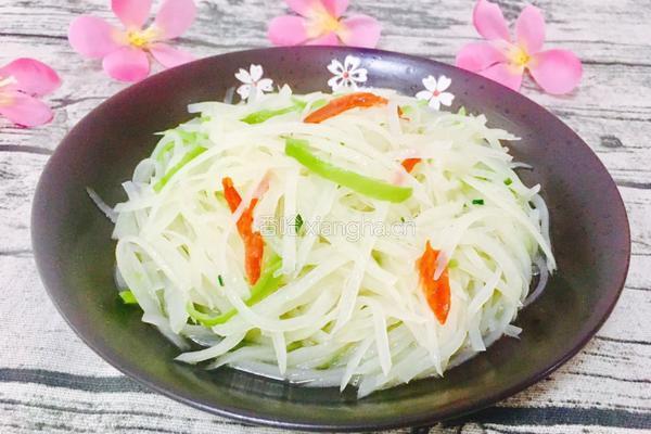 清炒土豆丝的做法图解1