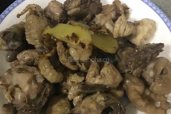 姜炒子鸡的做法图解2