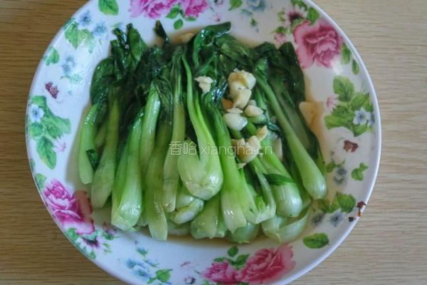 蒜香上海青