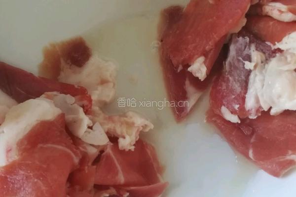 蒜薹炒肉的做法图解2