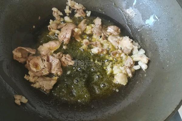 蒜薹炒肉的做法图解5