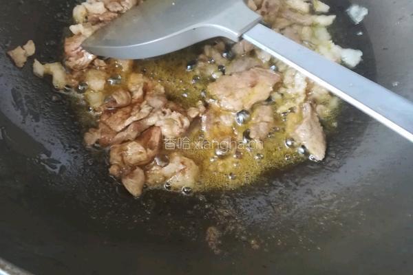 蒜薹炒肉的做法图解6