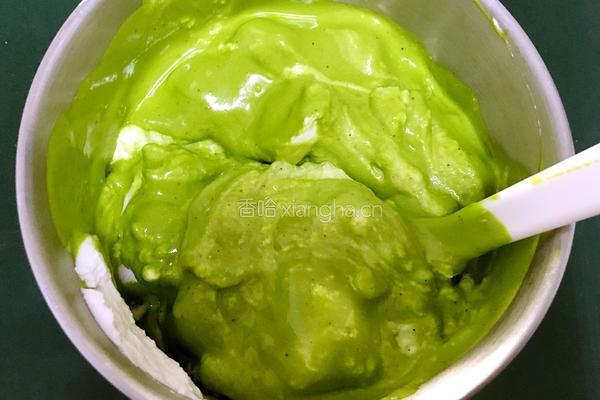 抹茶戚风蛋糕的做法图解8