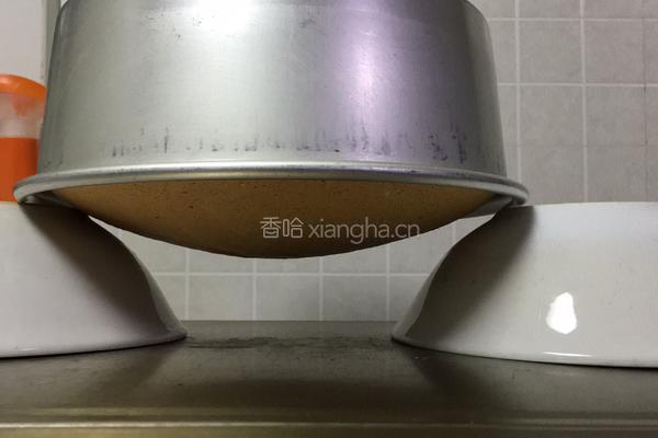 抹茶戚风蛋糕的做法图解13