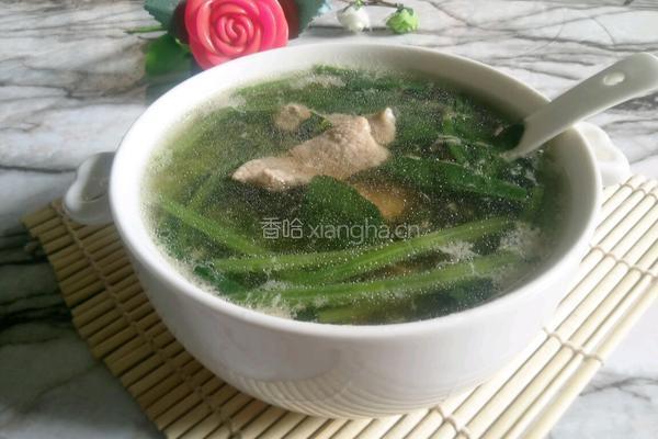 菠菜瘦肉汤的做法图解6