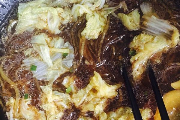 白菜粉条的做法图解10