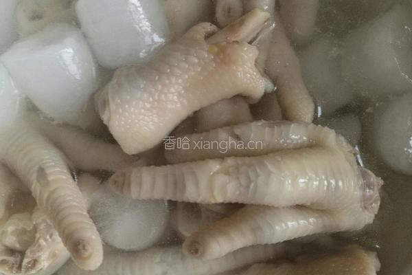 甜辣凉凤爪的做法图解4