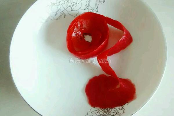 蕃茄玫瑰的做法图解7
