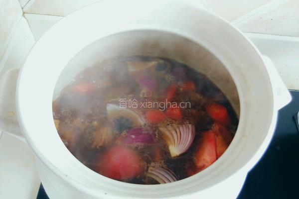 蕃茄炖牛腩的做法图解16