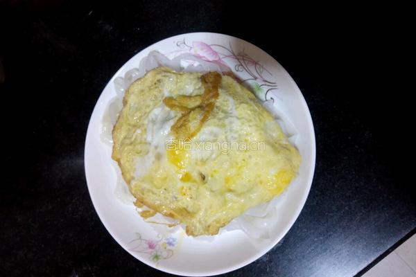 鸡蛋炒河粉的做法图解4