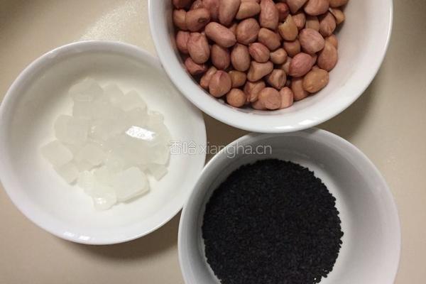 黑芝麻花生粉的做法图解3