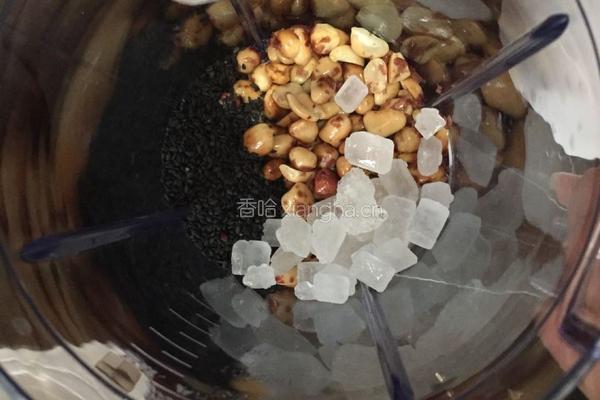 黑芝麻花生粉的做法图解12