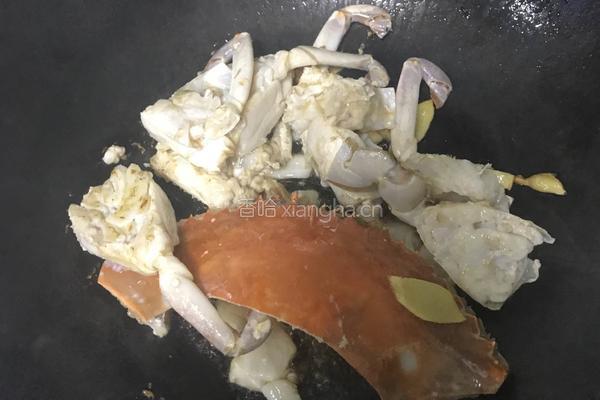 豆腐蟹煲的做法图解5
