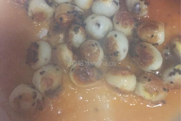 酸甜芝麻蛋的做法图解21