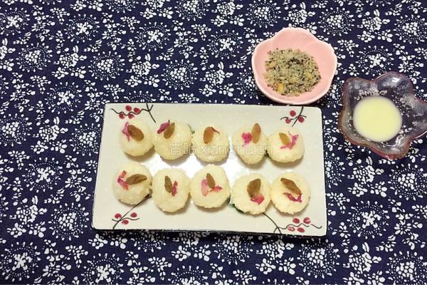 奶酪米饭团的做法图解1