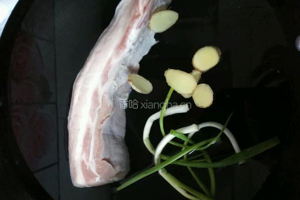豇豆扣肉的做法图解3