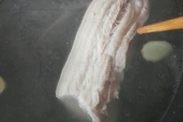 豇豆扣肉的做法图解6