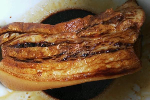 豇豆扣肉的做法图解7
