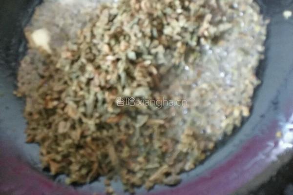 豇豆扣肉的做法图解11