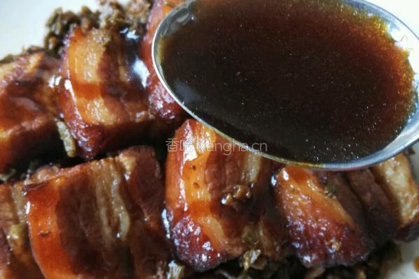 豇豆扣肉的做法图解21