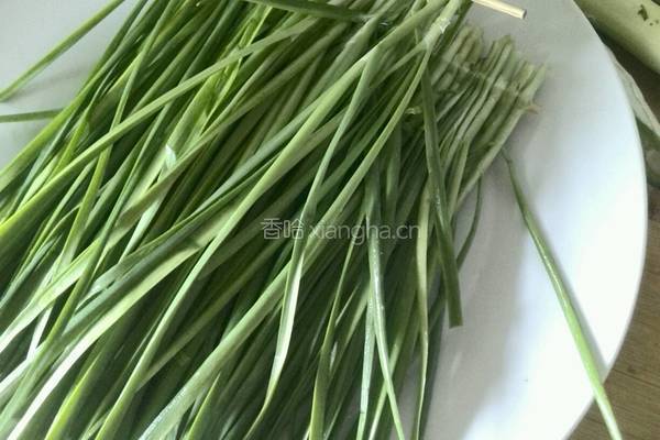 孜然韭菜的做法图解2