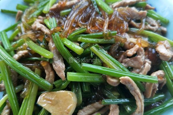 芹菜炒粉的做法图解10