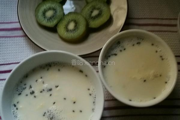 牛奶鸡蛋醪糟的做法图解11