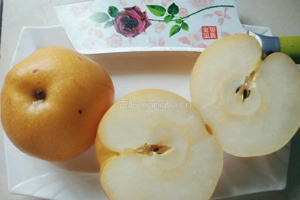 川贝蜜汁梨的做法图解2