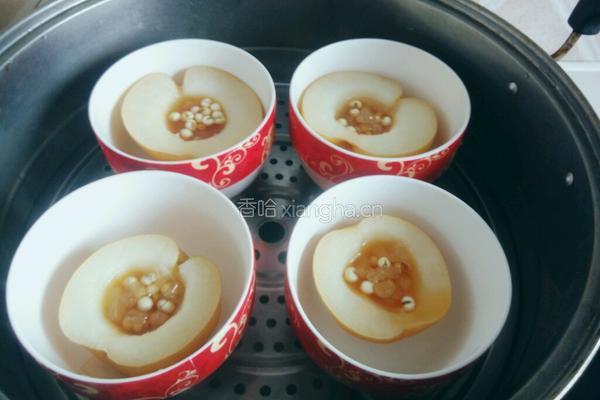 川贝蜜汁梨的做法图解9