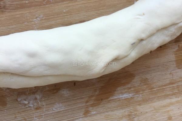 葱花火腿花卷的做法图解8