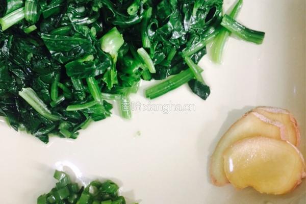 腰花菠菜鸡蛋汤的做法图解9