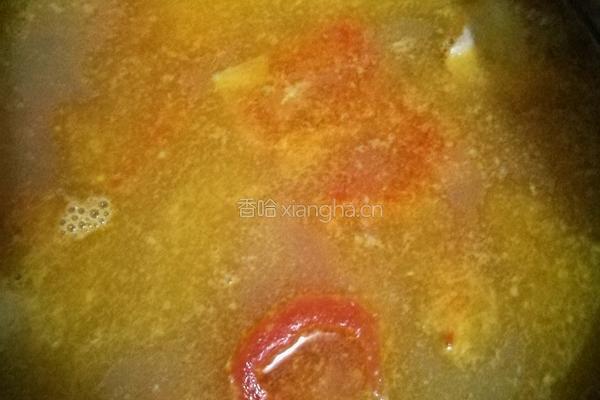 西红柿炖排骨的做法图解4