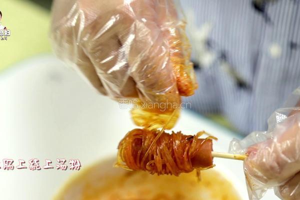 火鸡粉丝香肠串的做法图解16