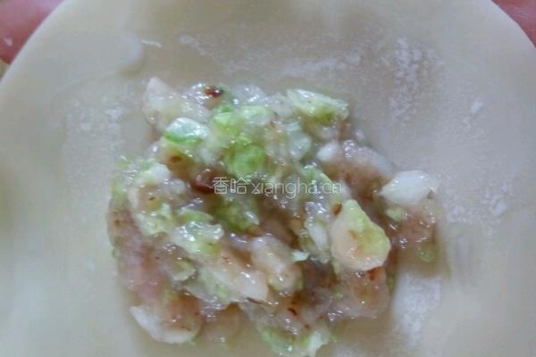 香菇猪肉白菜饺子的做法图解8