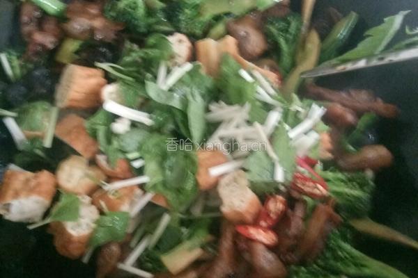 油条炒肉的做法图解6
