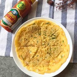 方便面蛋葱饼的做法[图]