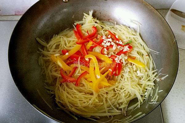 醋溜土豆丝的做法图解10