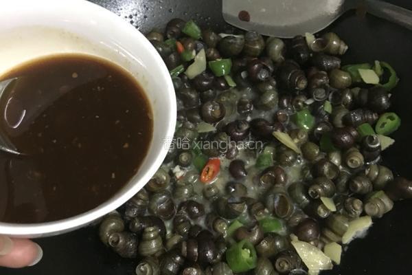 炒螺的做法图解4