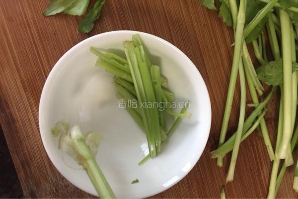素炒水芹菜的做法图解4