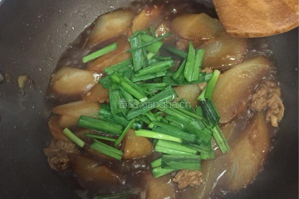 油闷白萝卜的做法图解18