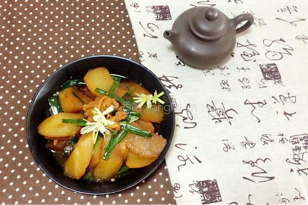 油闷白萝卜的做法图解20