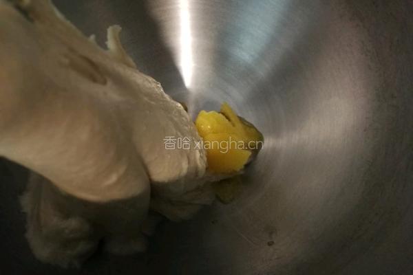 肉松火腿面包的做法图解4