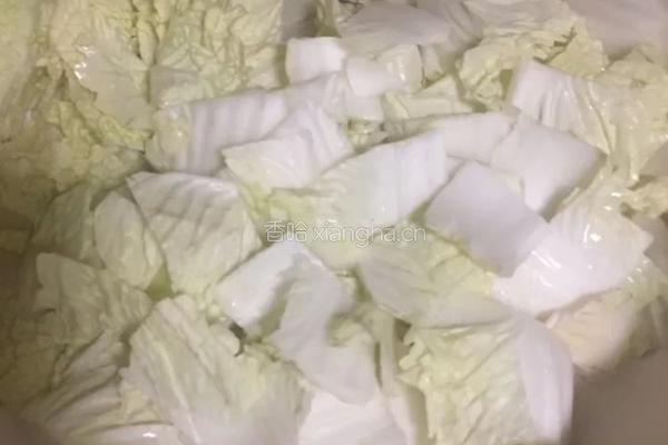 油渣炒大白菜的做法图解8