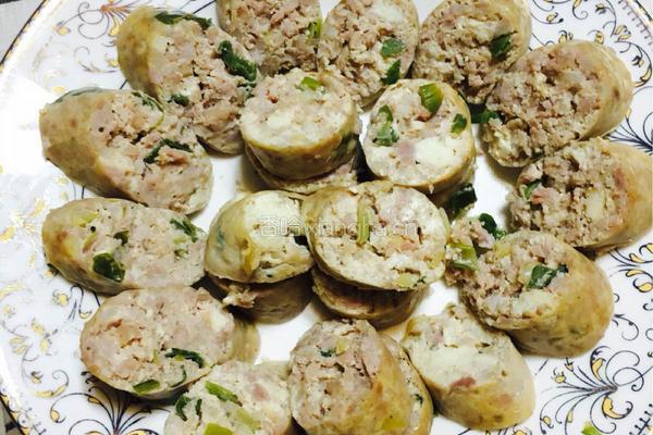 豆腐猪肉香肠的做法图解11